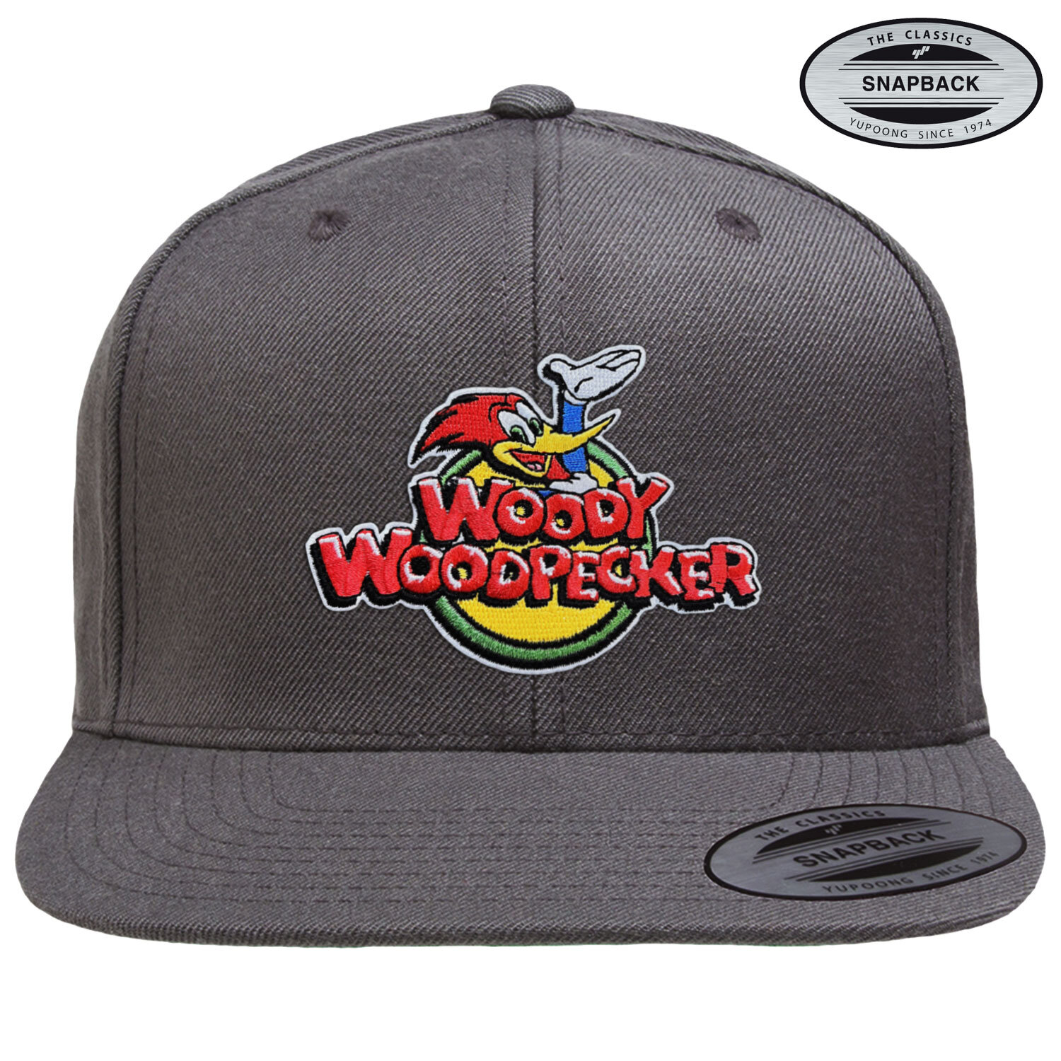 Woody Woodpecker Classic Logo Premium Snapback Cap