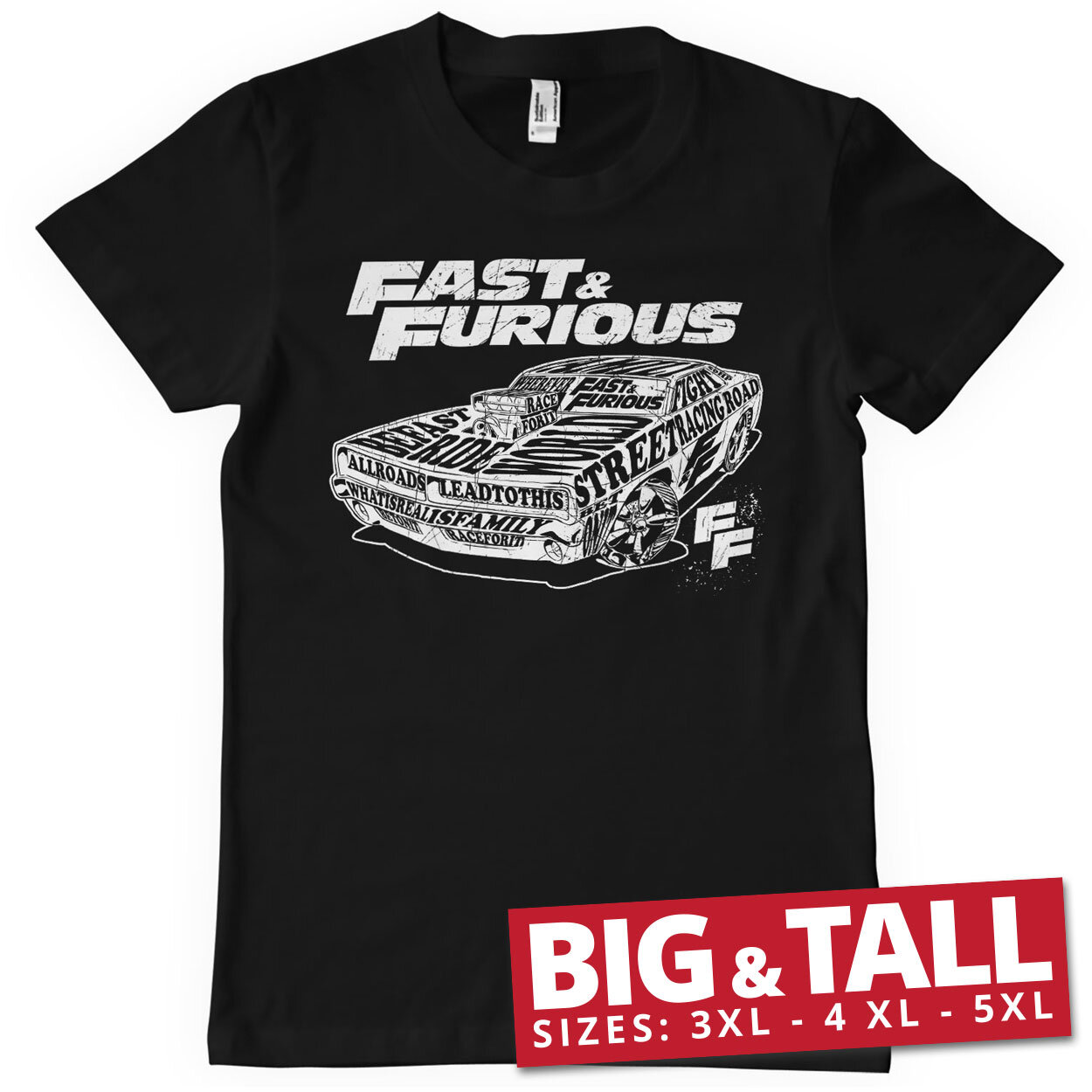 Fluid Of Speed Big & Tall T-Shirt
