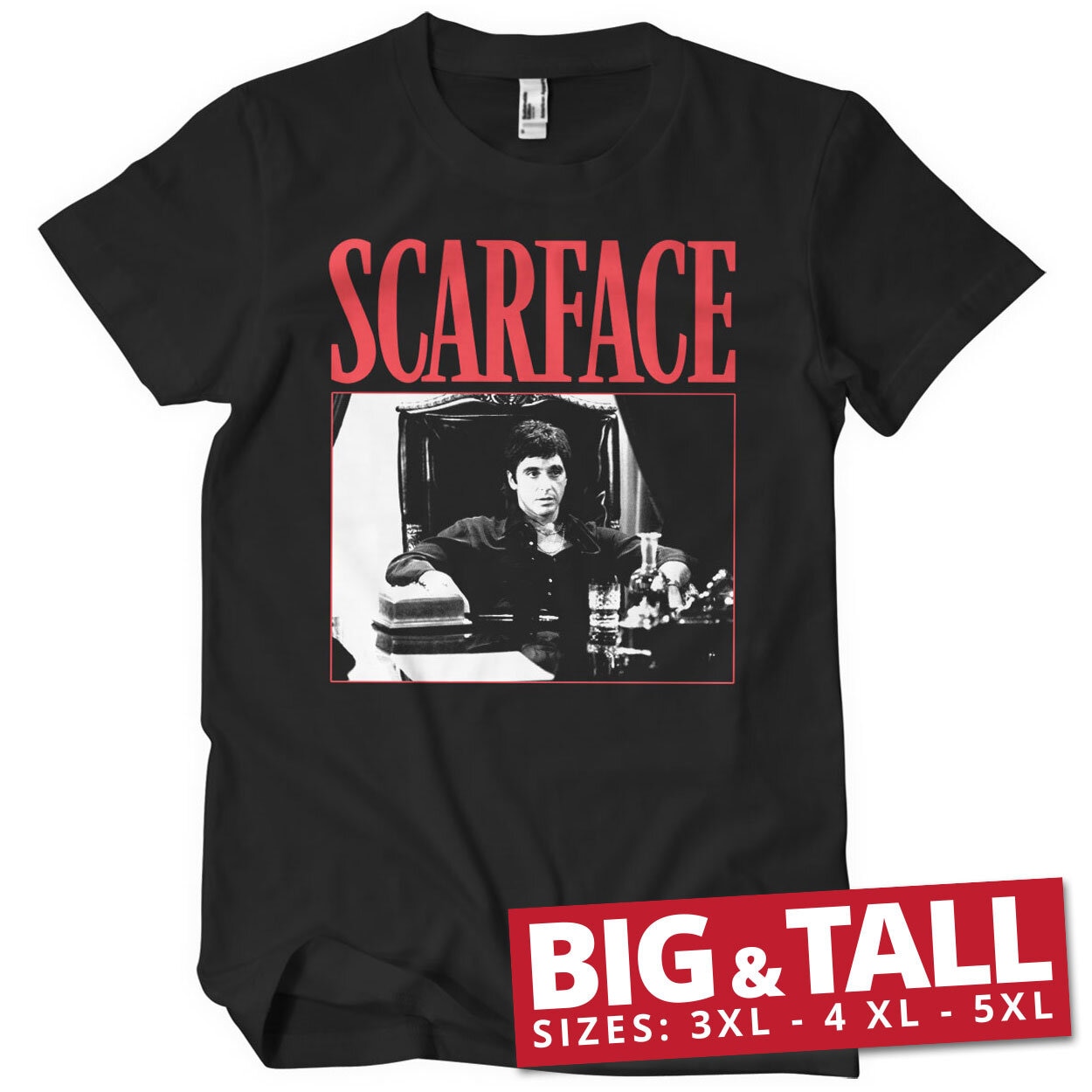 Tony Montana - The Power Big & Tall T-Shirt