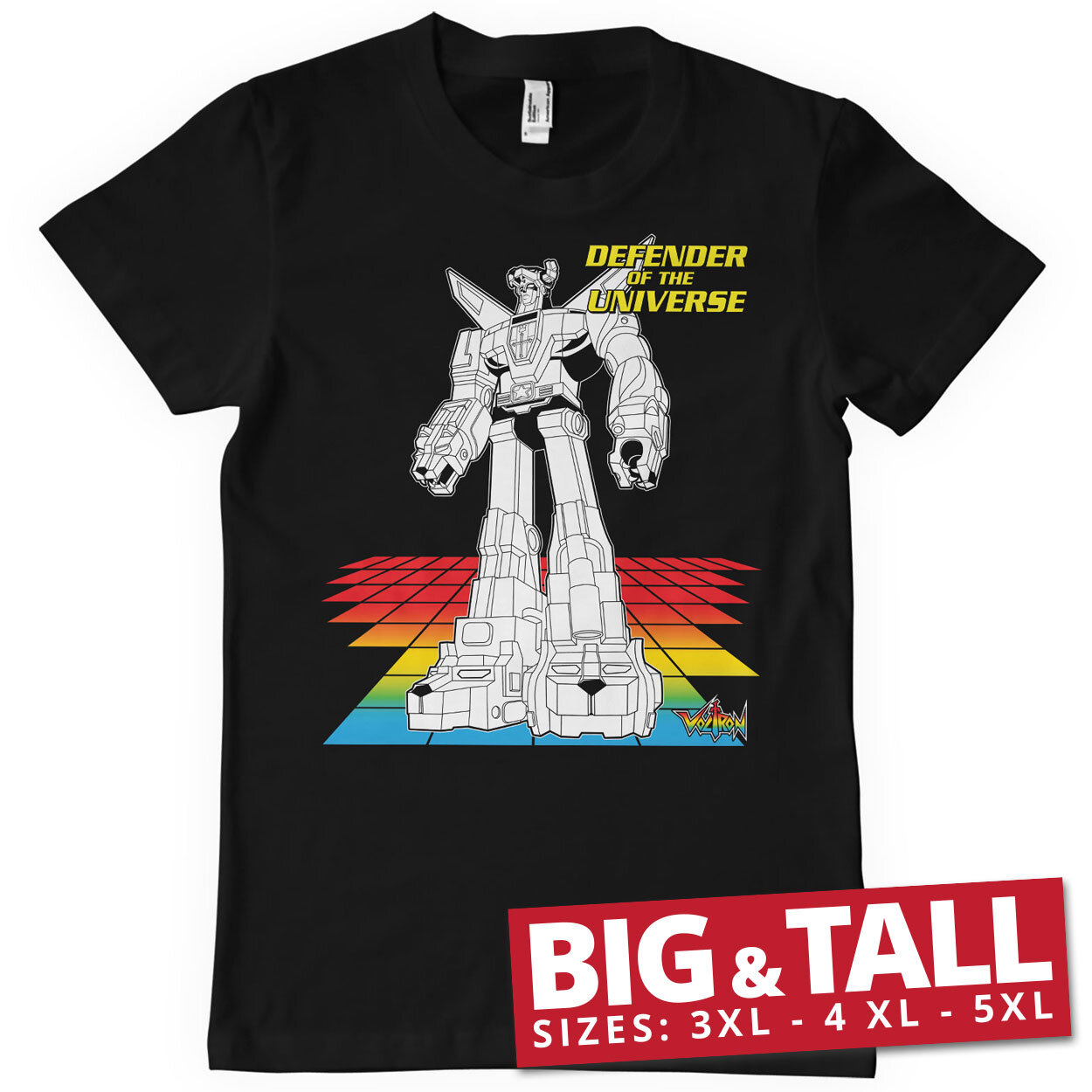 Voltron - Defender Of The Universe Big & Tall T-Shirt