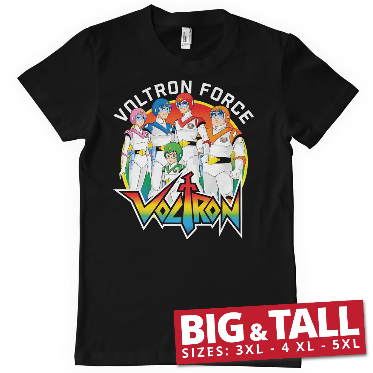 Voltron Force Big & Tall T-Shirt