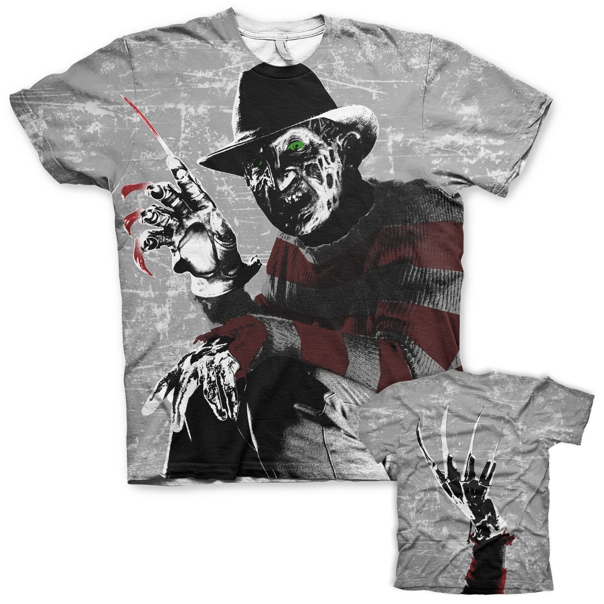 Freddy Krueger Allover T-Shirt