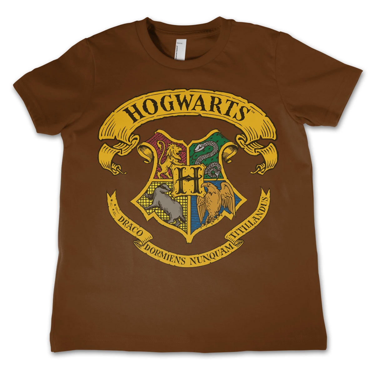 Official Harry Potter Hogwarts Crest T-Shirt Hogwarts Hermione Granger Book TV 