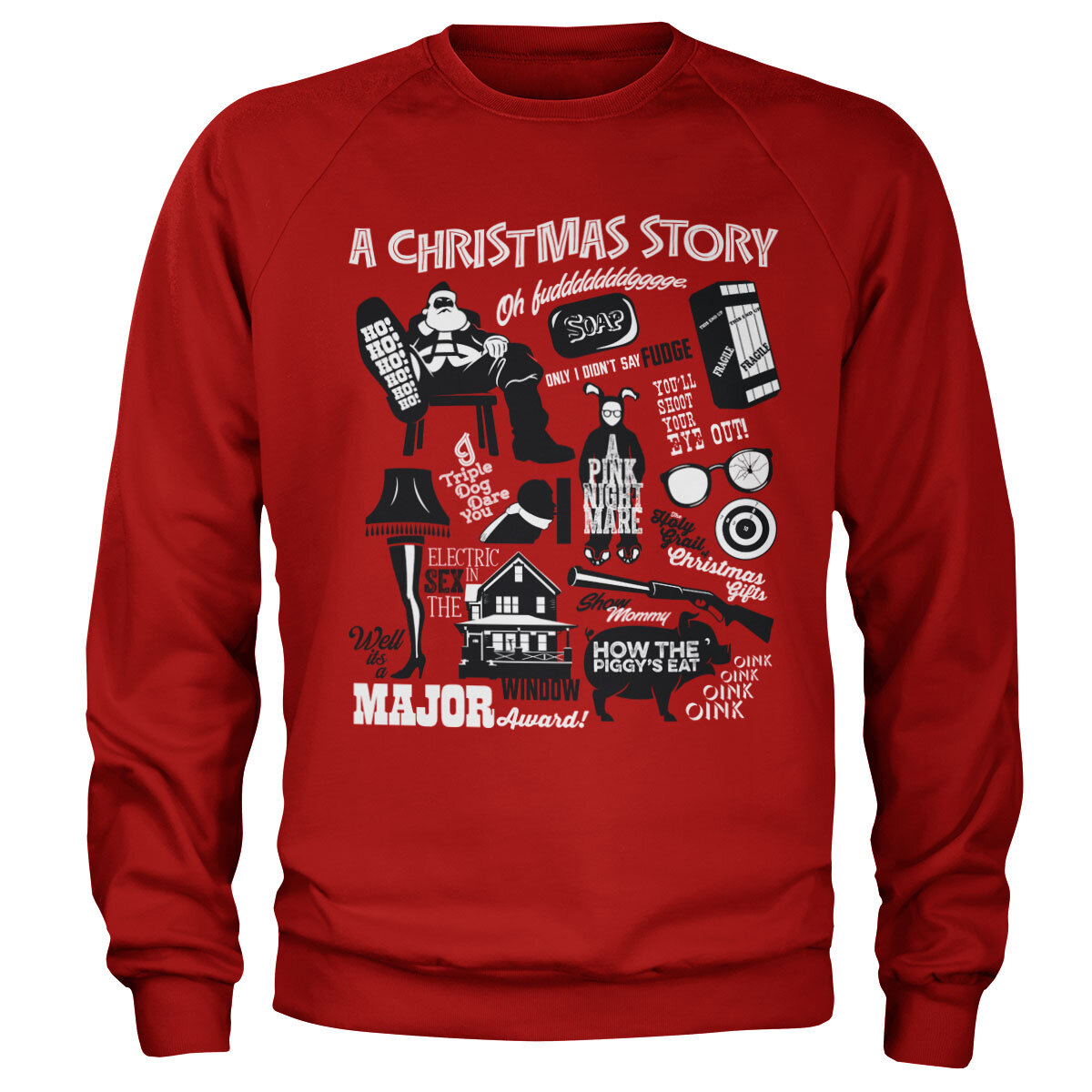 A Christmas Story icons Sweatshirt