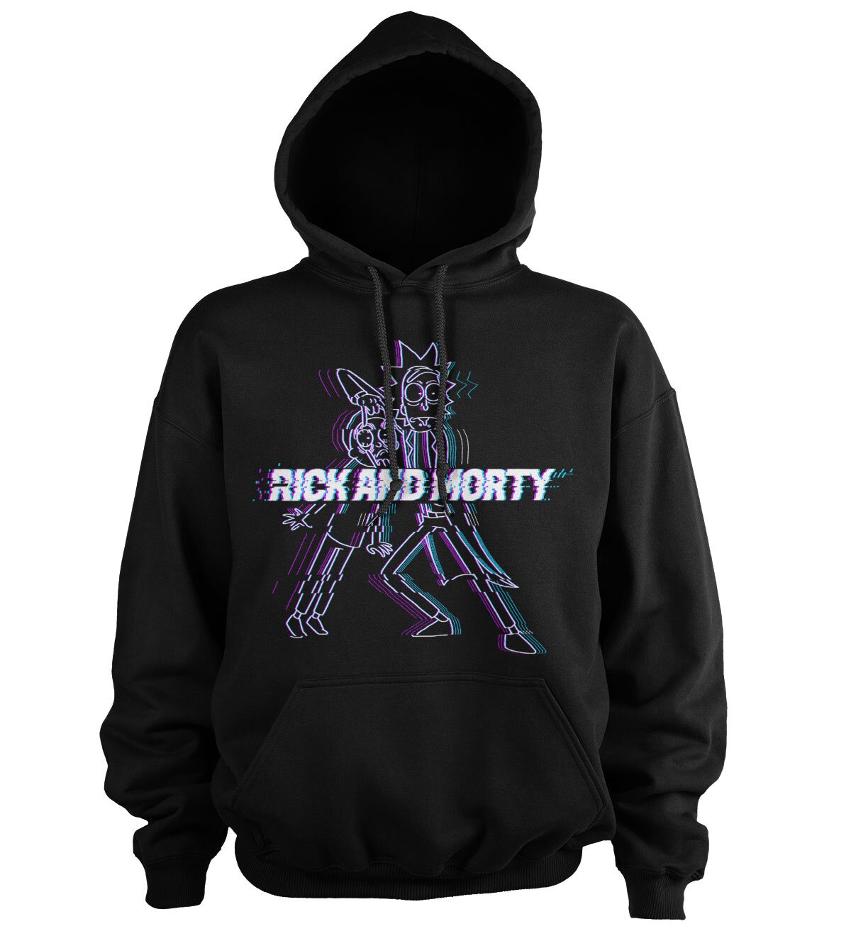 Rick And Morty Glitch Hoodie