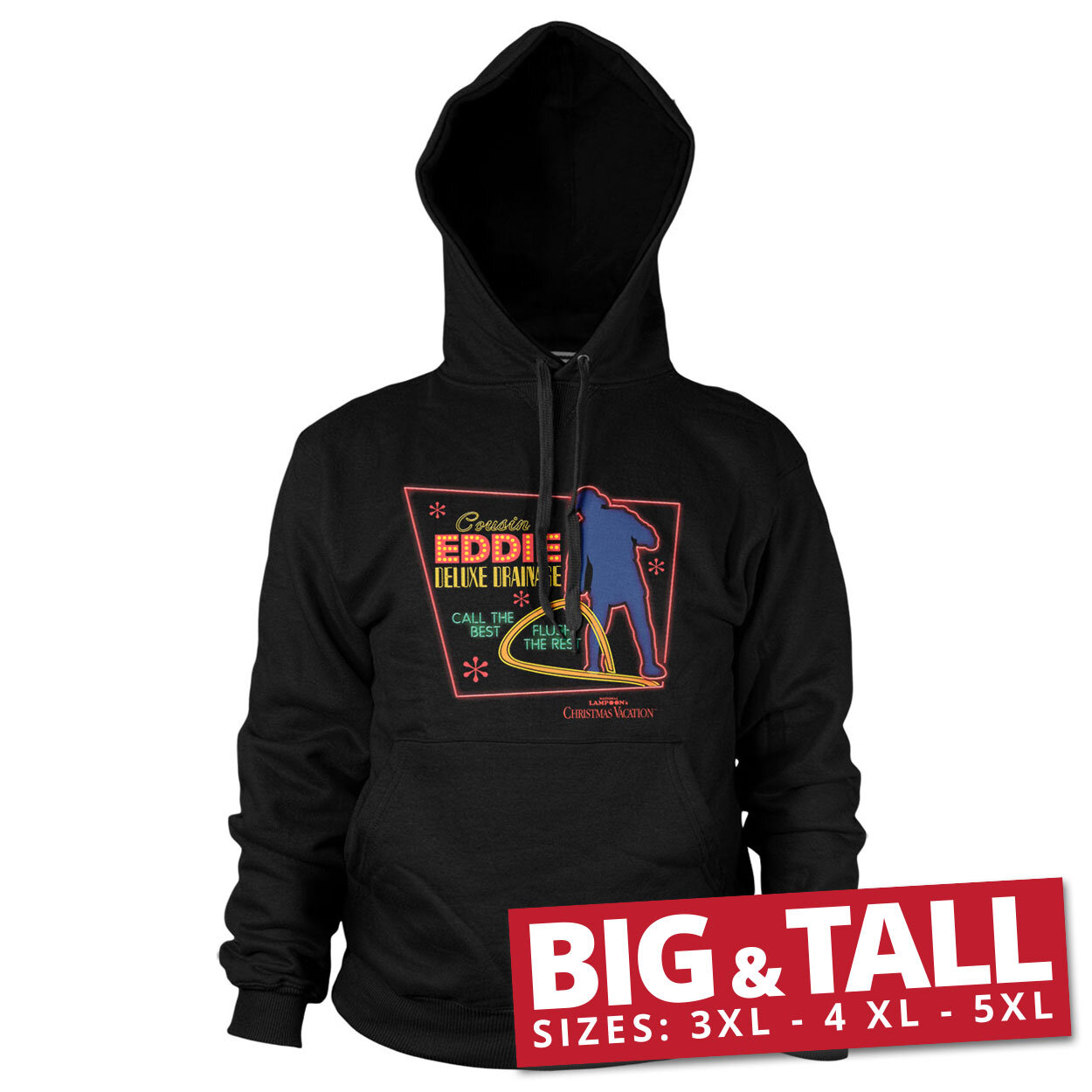 Cousin Eddie Deluxe Drainage Big & Tall Hoodie