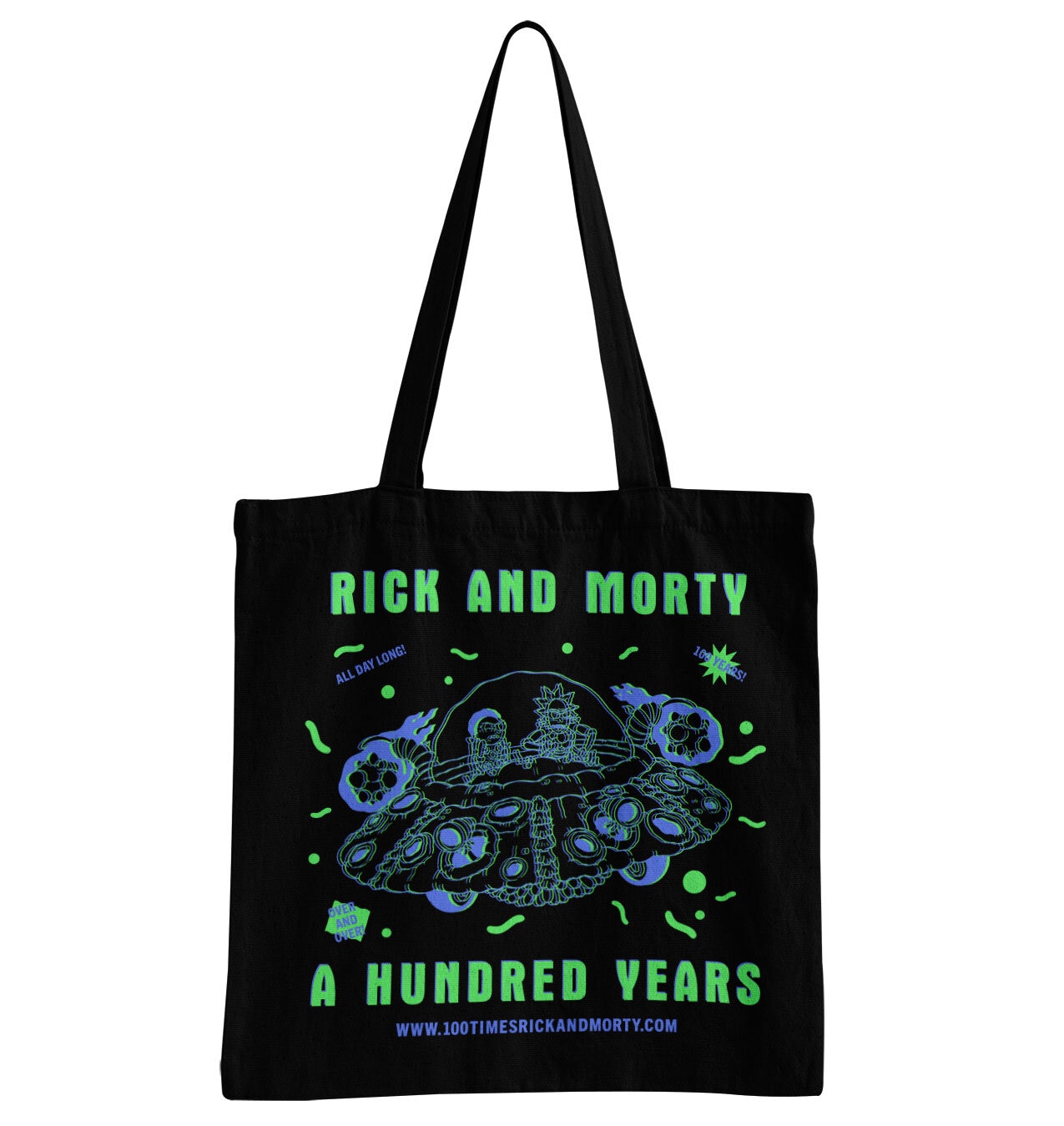 Rick And Morty - A Hundred Years Tote Bag