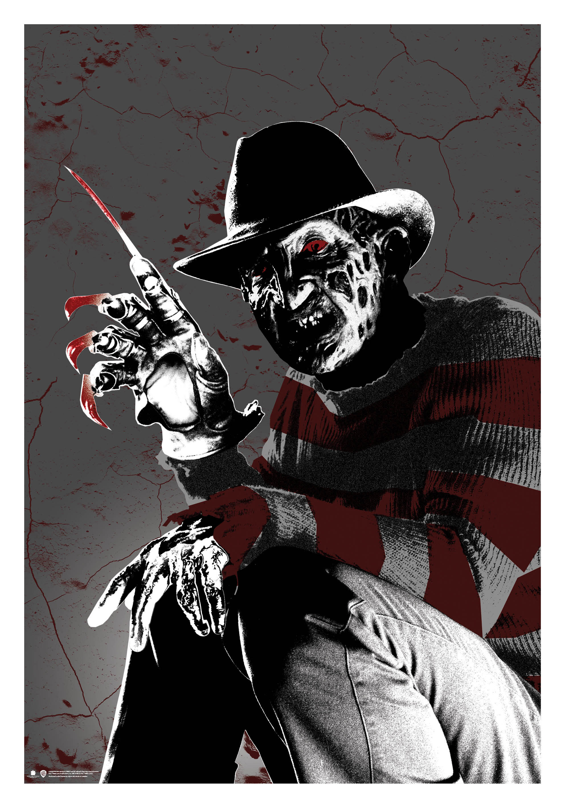 A Nightmare On Elm Street - Freddy Krueger Poster
