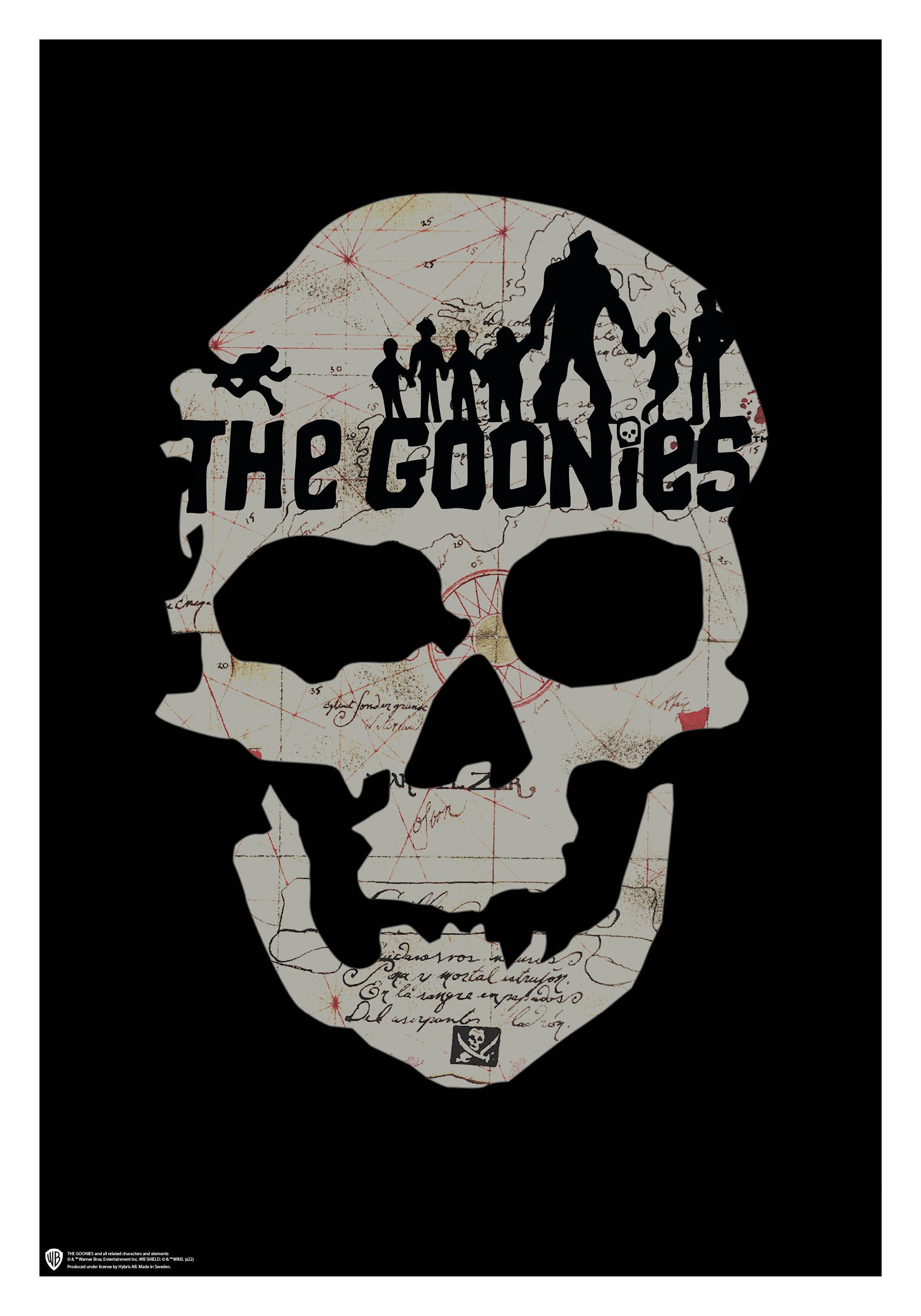 The Goonies Skull Poster