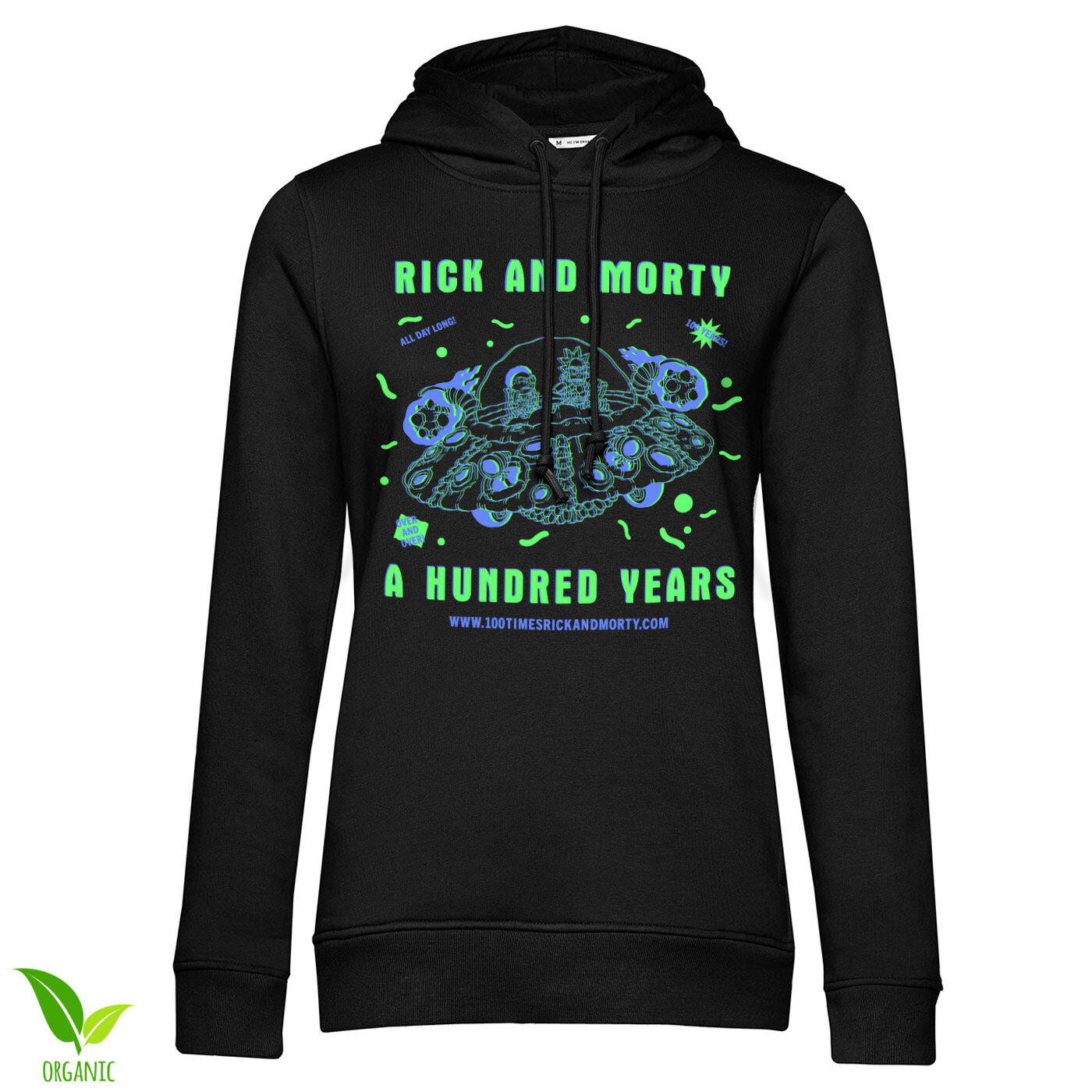 Rick And Morty - A Hundred Years Girls Hoodie
