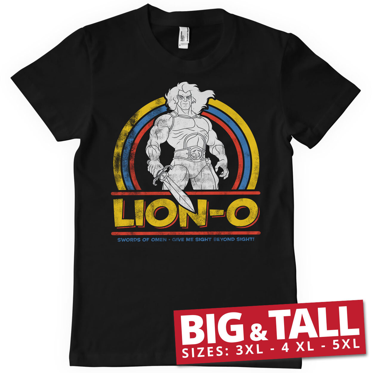 Lion-O - Swords Of Omen Big & Tall T-Shirt