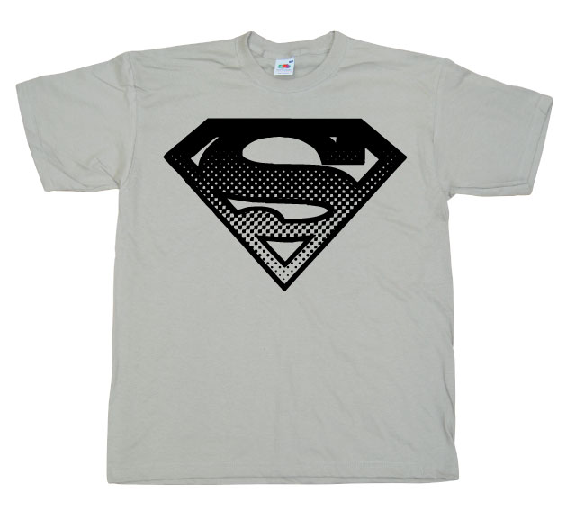 Superman Halftone Shield T-Shirt